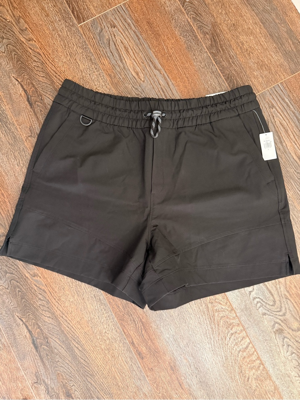 Old Navy Black Women's Athletic Drawstring Shorts- NEW